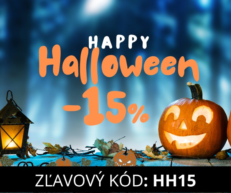 15 zlava - halloween